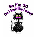30th Birthday Cat Gifts t-shirts