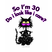 30th Birthday Cat Gifts t-shirts