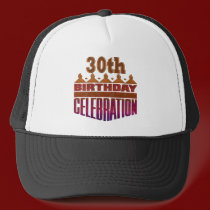 30th Birthday Celebration Gifts hats