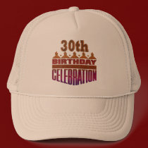 30th Birthday Celebration Gifts hats