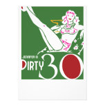 30th Birthday - Dirty 30 Invitation