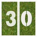 30th Birthday Football Party Invitation
