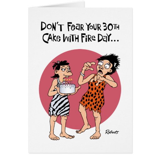 Funny 30th Birthday Cards, Funny 30th Birthday Card Templates, Postage ...