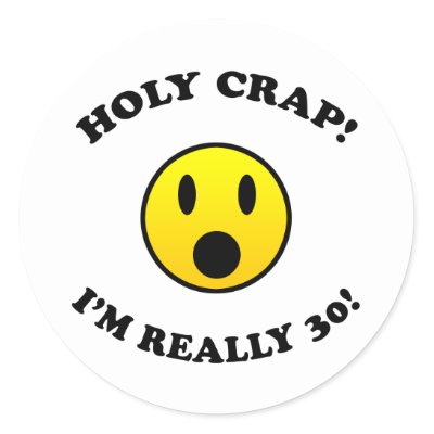 30th Birthday Gag Gifts stickers