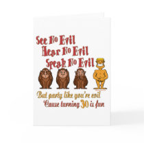 30th Birthday Gifts Cards