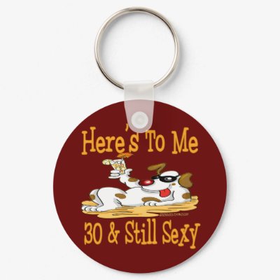 30th Birthday Gifts key chains