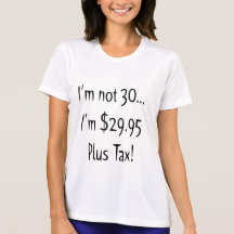 30th Birthday Gifts Tshirts