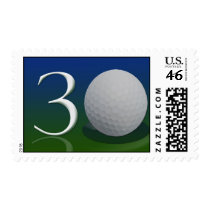 30th Birthday Golf Stamps