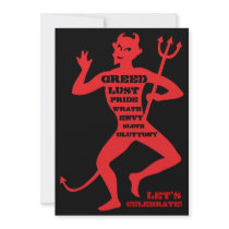 30th Birthday - Hell of a Party Custom Invites