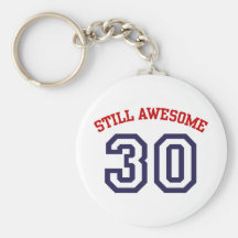 30th Birthday Key Chains