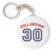 30th Birthday Key Chains