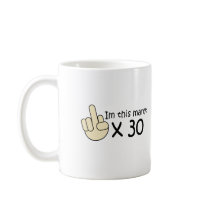 30th Birthday mugs