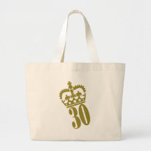 30th Birthday - Number – Thirty Bags