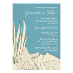 30th Birthday Party Invitation with Beach Theme invitations