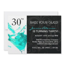 30th BIRTHDAY PARTY INVITATIONS