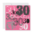 30th Birthday Party Invitations