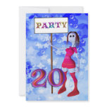30th Birthday party sign board invitation
