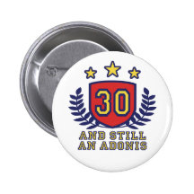 30th Birthday Pin