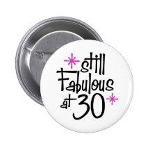 30th Birthday Pin