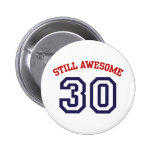 30th Birthday Pins