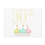 30th Birthday Postcards