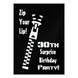 30th SURPRISE Birthday Party Invitation Template invitations