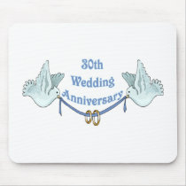 30th wedding anniversary gifts t mousepads