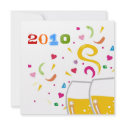 311-2010 Toast to the New Year Invite invitations