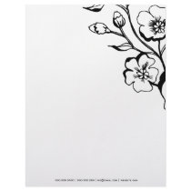 311-311-Lush Black & White Letterhead