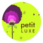 311 Alluring Purple Allium Neon Green Stickers