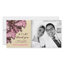311-Aloha Hibiscus Thank you Picture Card