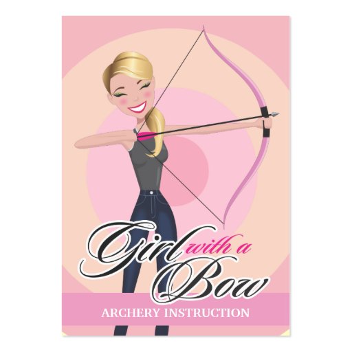 311 Archery Chic 3.5 x 2 Business Card