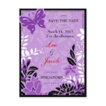 311-ASIAN GARDEN SAVE THE DATE postcards