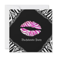 311-At the Corner Zebra Kiss invitation