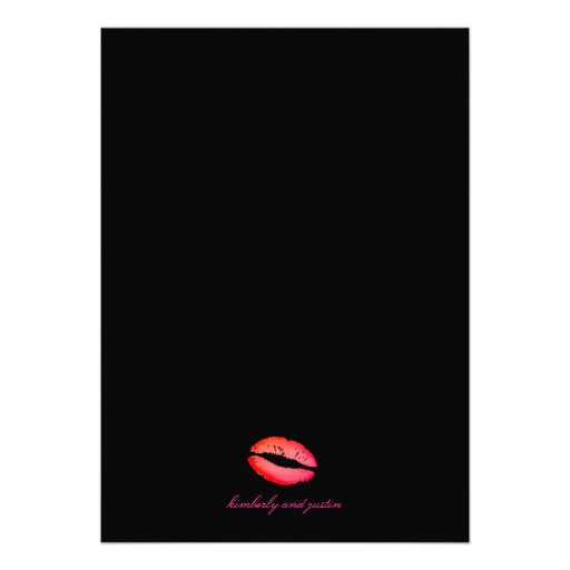 311-Bachelorette / Lingerie Party Invite RED