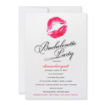 311-Bachelorette Party - Candy Red Kisses Custom Invite