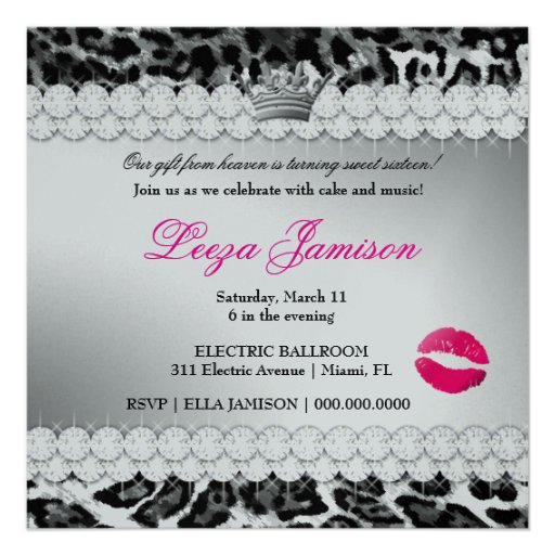 311-Baroque Princess Leopard Metallic Announcement
