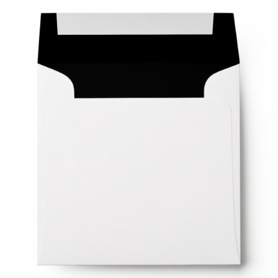 311-Black Lined Envelope