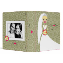 311-Blonde Bride Sage Green binders by Jill311 311-Blonde Bride Sage Green binders