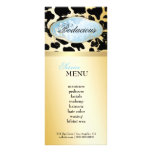 311 Bodacious Boutique Blue Leopard Loyalty Card Rack Card Template