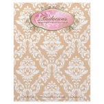 311 Bodacious Boutique Chocolate Brown Letterhead Design