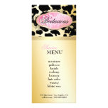 311 Bodacious Boutique Golden Leopard Loyalty Card Personalized Rack Card