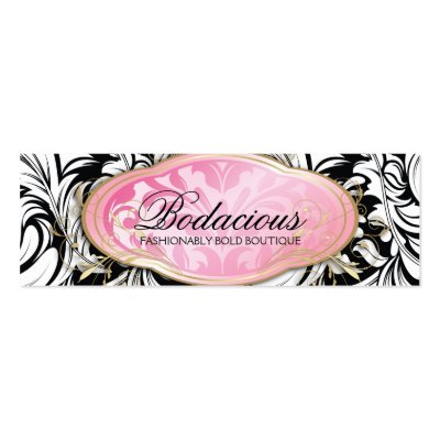 311 Bodacious Boutique Lavish Hang Tag Business Cards by Jill311