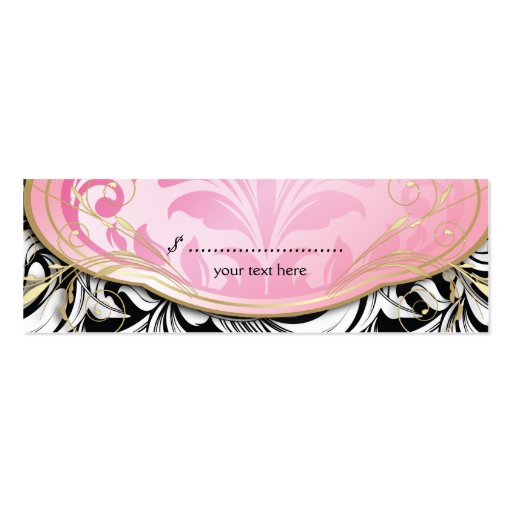 311 Bodacious Boutique Lavish Hang Tag Business Cards (back side)