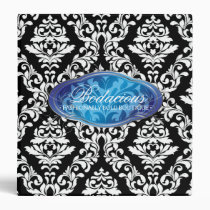 311 Bodacious Boutique Sapphire Binder binders