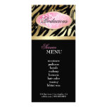 311 Bodacious Boutique Zebra Loyalty Card Personalized Rack Card