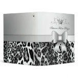 311-Bow-licious Leopard Binder