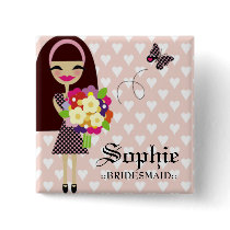 311-BRIDAL PARTY PIN INTERCHANGEABLE HAIR