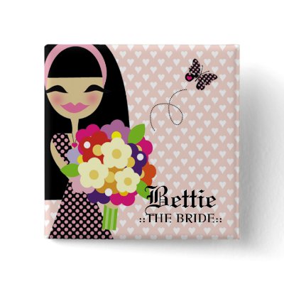 311-BRIDAL PARTY PIN INTERCHANGEABLE HAIR by Jill311