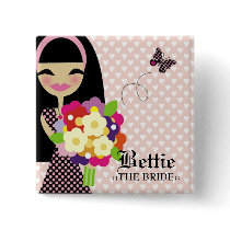 311-BRIDAL PARTY PIN INTERCHANGEABLE HAIR